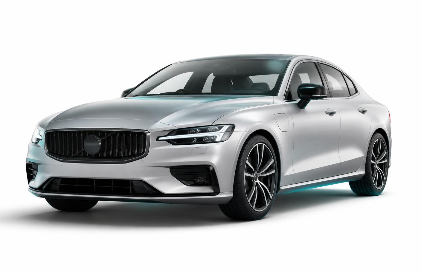 Modern sedan analysed by the NAJM ALIBDA AI vehicle intelligence layer